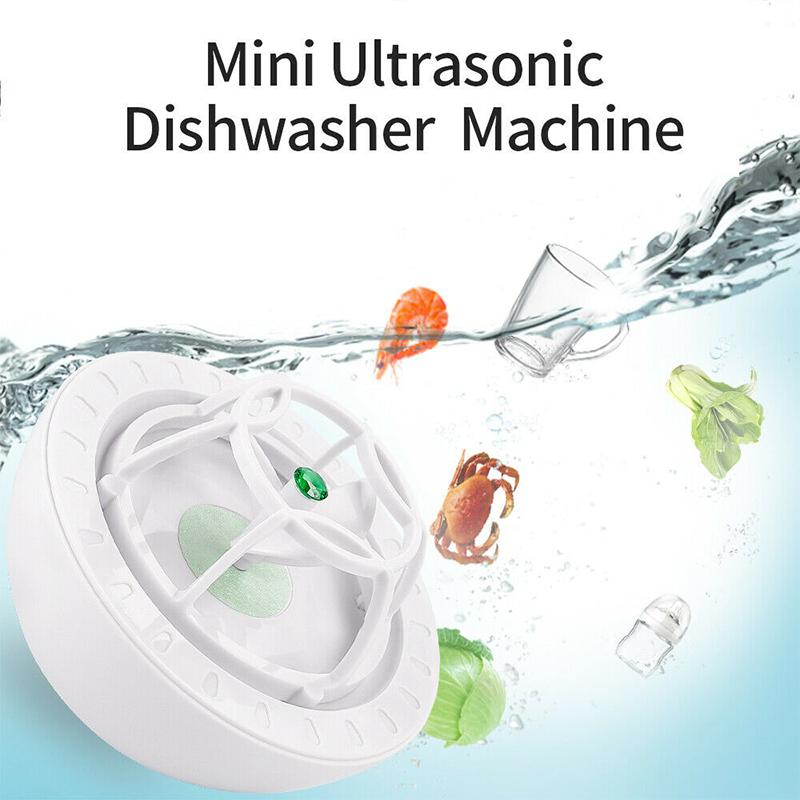 Ultrasonic Portable Dishwasher And Laundry Artifact