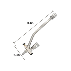 Foam Cannon Dual Connector Accessory