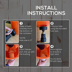 DIY Chicken Feeder