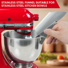 New Stainless steel pouring shield