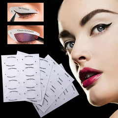 Quick Eyeliner Eyeshadow Stencils