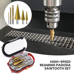 High-speed Reaming Pagoda Sawtooth Set(6pcs)