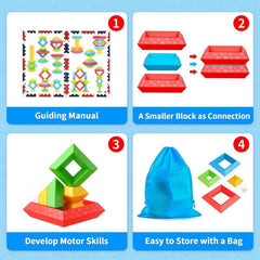 Pyramids Stacking Blocks