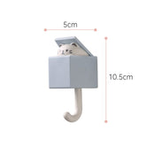 Cute Cat Key Hook Wall Decoration