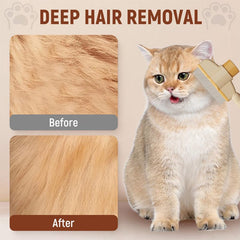 Self-Cleaning Pet Grooming Brush