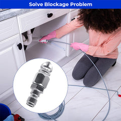 Powerful Pipe Cleaning and Unclogging Nozzle