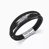 Memorial Feather Men's Bracelet