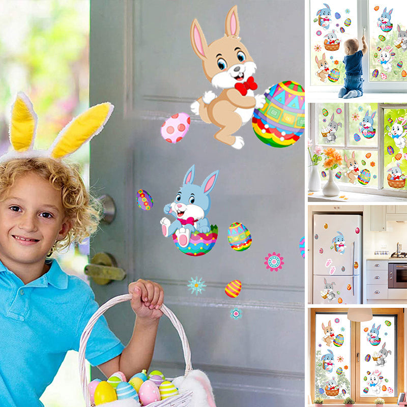 Bunny Egg Wall Sticker(2 pcs)