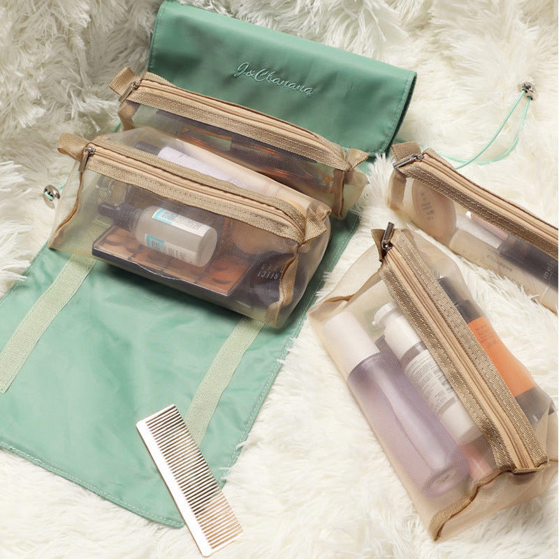 4-in-1 Hanging Cosmetic Organizer Bag