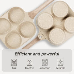 Universal 4-Cup Egg Frying Pan