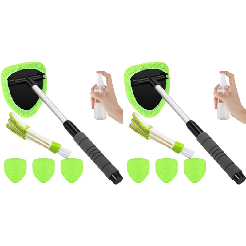 Automotive Glass Cleaning and Defogging Brush