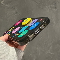 Smiley Mirror Holder Case For iphone