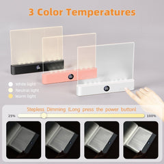Smart Dimmable Reading Lamp – Adjustable Timer & Eye-Care Desk Light for Study or Bedside