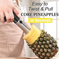 Upgraded Stainless Steel Pineapple Corer β Reinforced Thick Blade Core Remover for Easy Fruit Rings