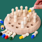 Wooden Memory Match Stick Chess