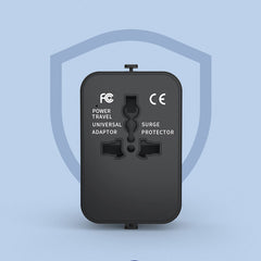 Universal Travel Adapter with Dual USB Ports