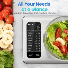 Smart Nutrition Tracking Kitchen Scale