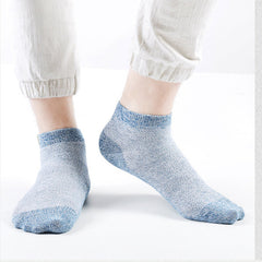 Men‘s Business Breathable Anti-bacterial Deodorant Socks(5PCS)