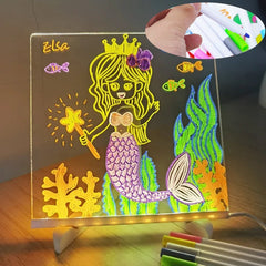 Sakerplus LED Note Board with Colors