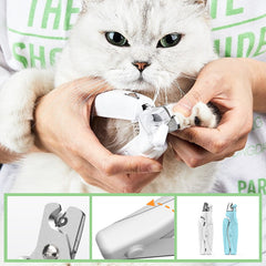 Professional LED Light Pet Nail Clippers