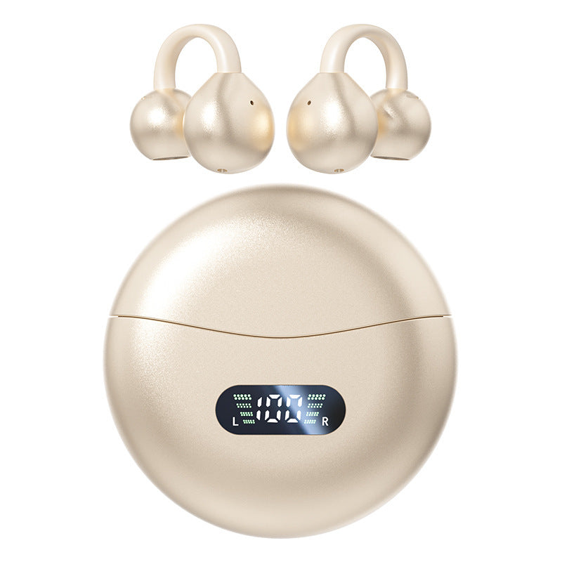 ✨AI Translation Open Ear Clip Bluetooth Headphone