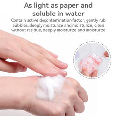 Petal Soap Paper Sheets – Lightweight Floral Hand Wash for Travel & Daily Use