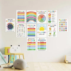 🧘♀️ Calming Corner Poster Set 🧠