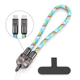 2-in-1 Fast Charging Data Cable & Phone Lanyard