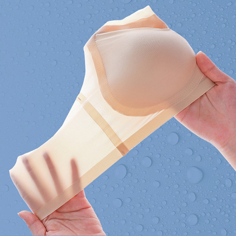 Summer Seamless Ultra-Thin Plus Size Ice Silk Comfort Bra