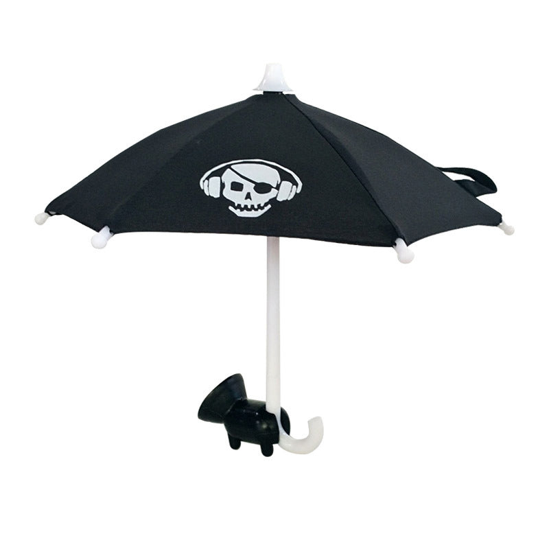 Cute Mobile Phone Holder With Sun Umbrella