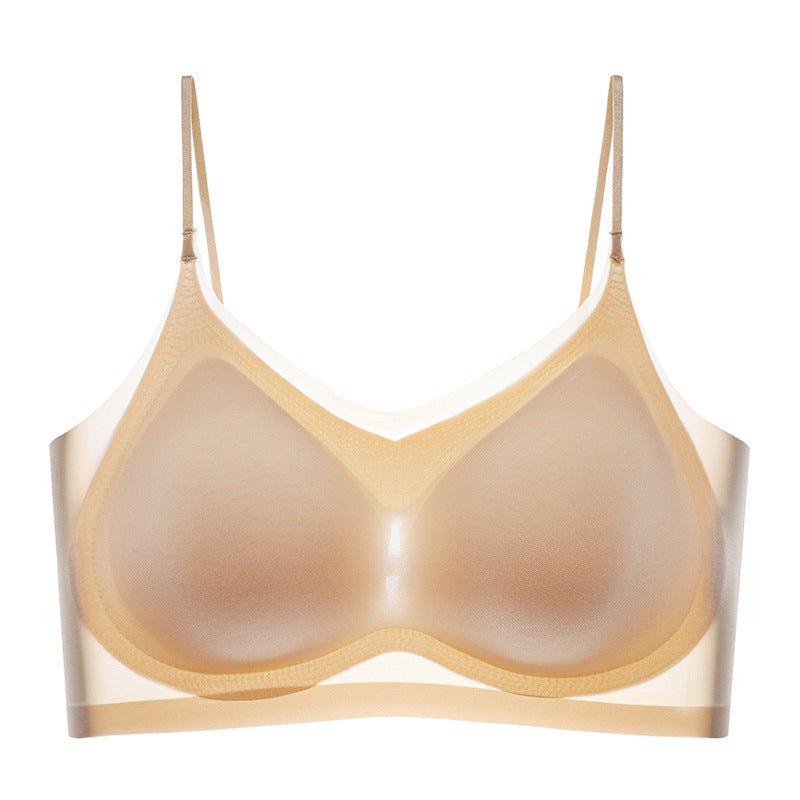 Summer Seamless Ultra-Thin Plus Size Ice Silk Comfort Bra