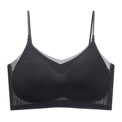 Summer Seamless Ultra-Thin Plus Size Ice Silk Comfort Bra