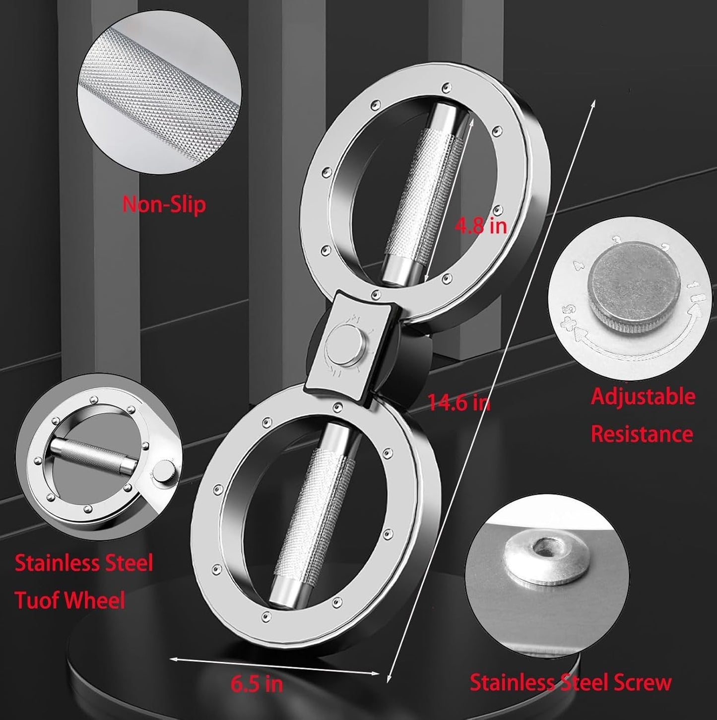 Arm Exercise Equipment with Adjustable Resistance