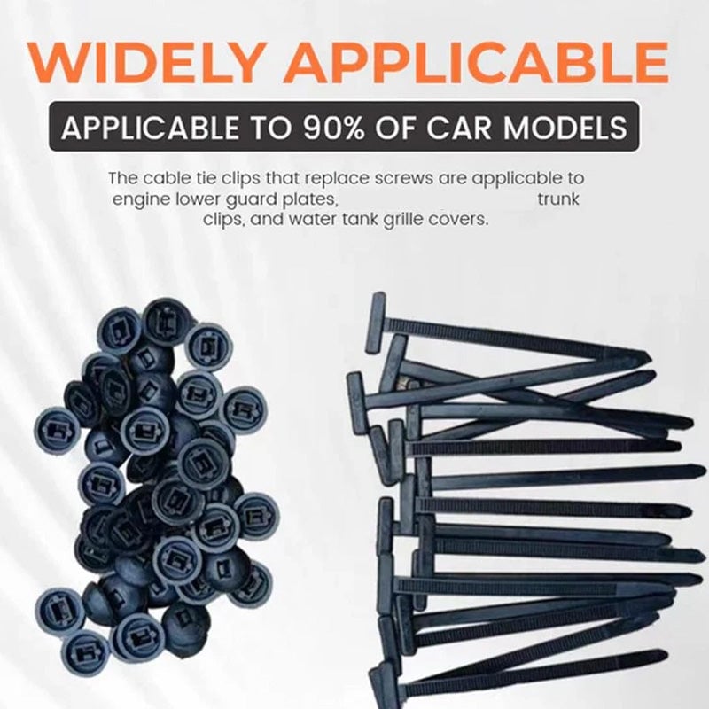 Practical Nylon Universal Cable Tie Buckle