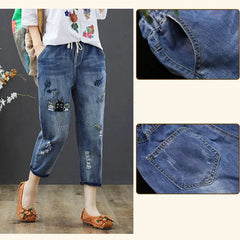 Women Casual Retro Jeans