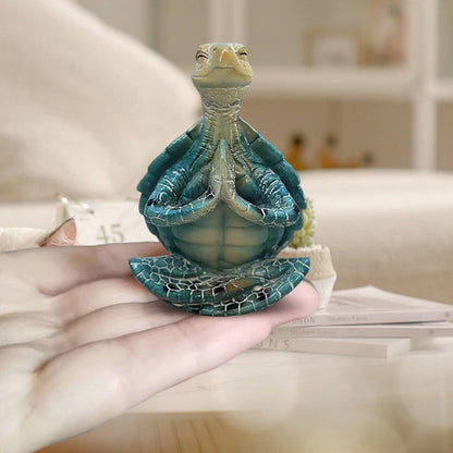 Sea Turtle Meditation Home Decor
