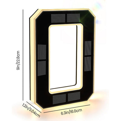 Solar-Powered Outdoor House Number Light