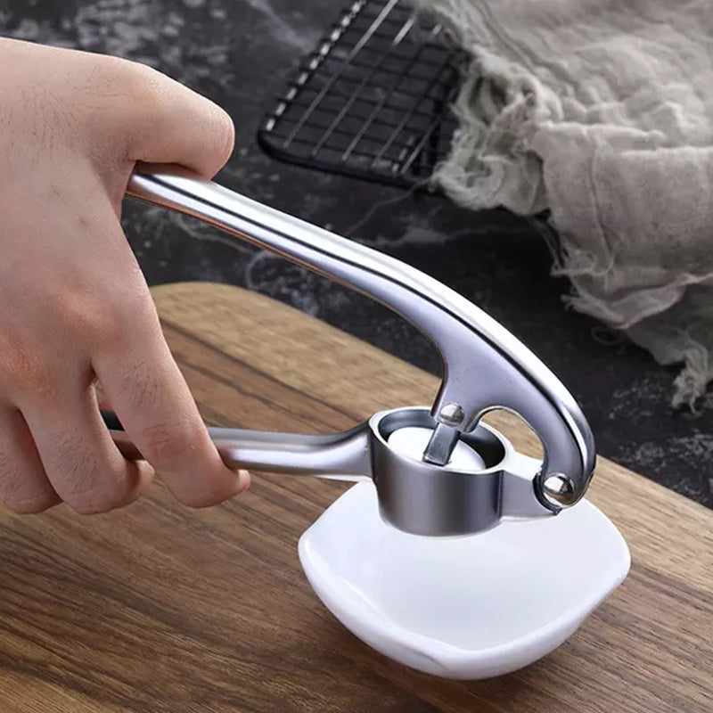 Stainless Steel Premium Garlic Press