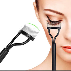 Portable Semi-Curved Steel Pin Eyelash Comb