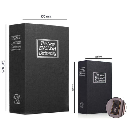 Book Shaped Security Lock Box