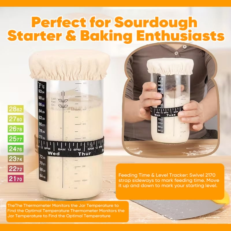 Sourdough Baking Essentials Starter Set