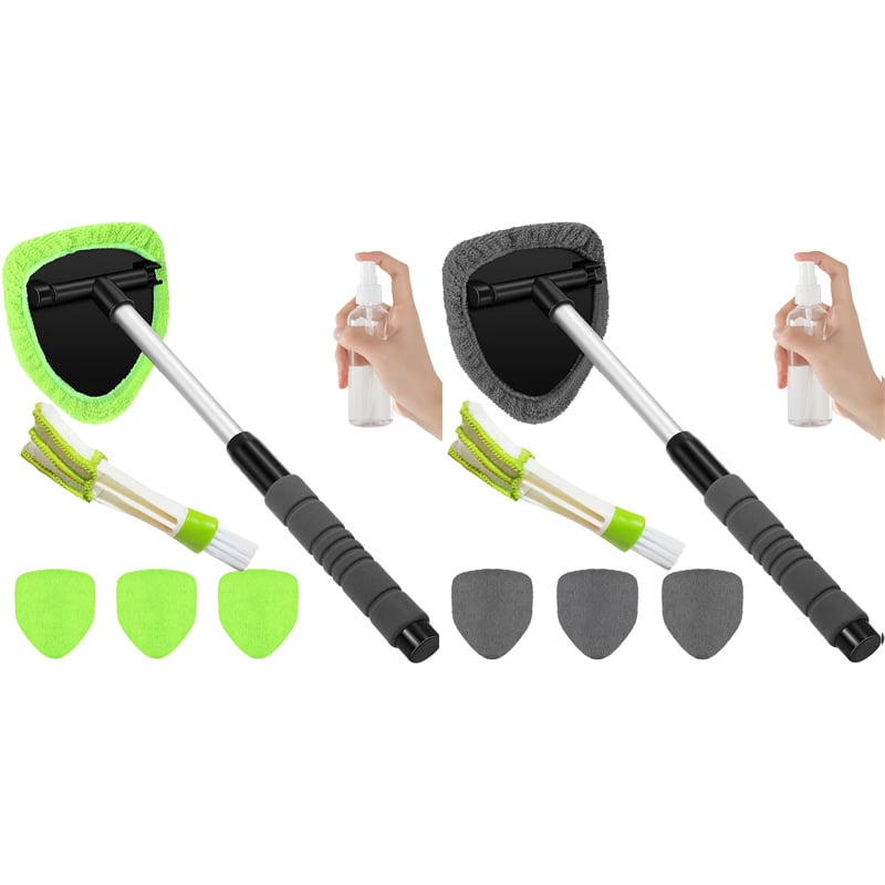 Automotive Glass Cleaning and Defogging Brush