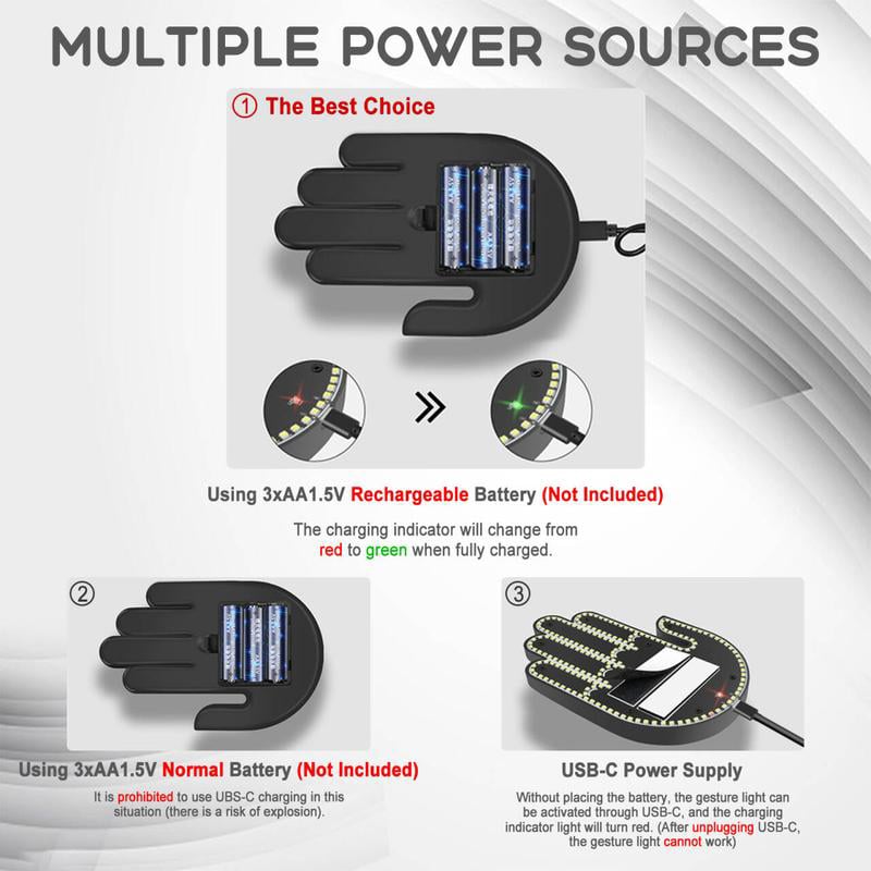 Car Finger Light