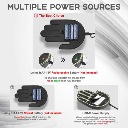 Car Finger Light