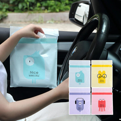 Biodegradable Self-adhesive Cleaning Bags