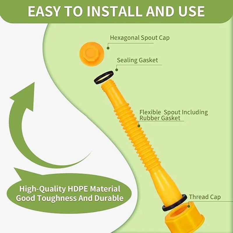 【Up to 60% Off】Upgraded Replacement Gas Can Spout With Flexible Nozzle