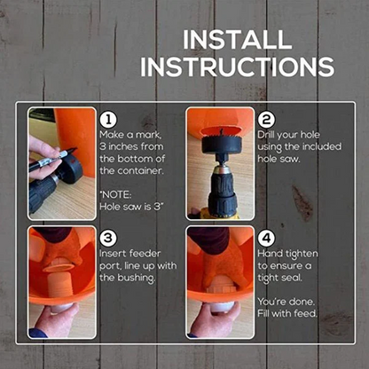 DIY Chicken Feeder