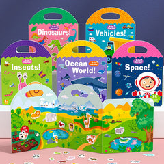 Saker Portable Jelly Quiet Book