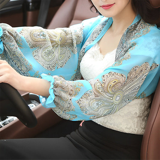 Ultra Light Sunproof Sleeve Shawl