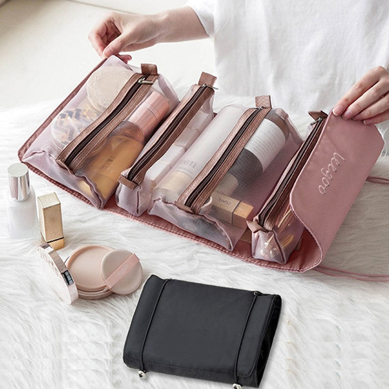 4-in-1 Hanging Cosmetic Organizer Bag